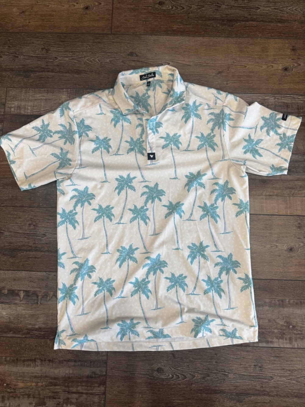 Bad Birdie Mens Large Golf Polo Short Sleeve Shirt